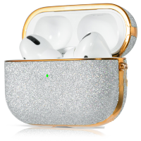 Артикул: 24803. Чехол PQY Bling для Apple AirPods Pro Серебро