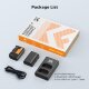 2 аккумулятора LP-E6NH + зарядное устройство K&F Concept Battery Charger Set - Изображение 276852