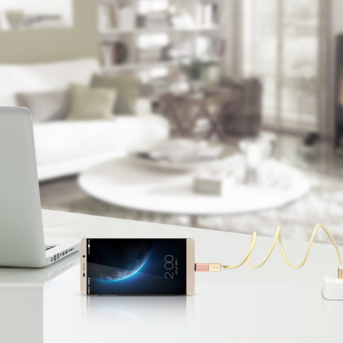 

Переходник Baseus Sharp micro USB - Type-C Розовое золото CATYPEC-DLOR