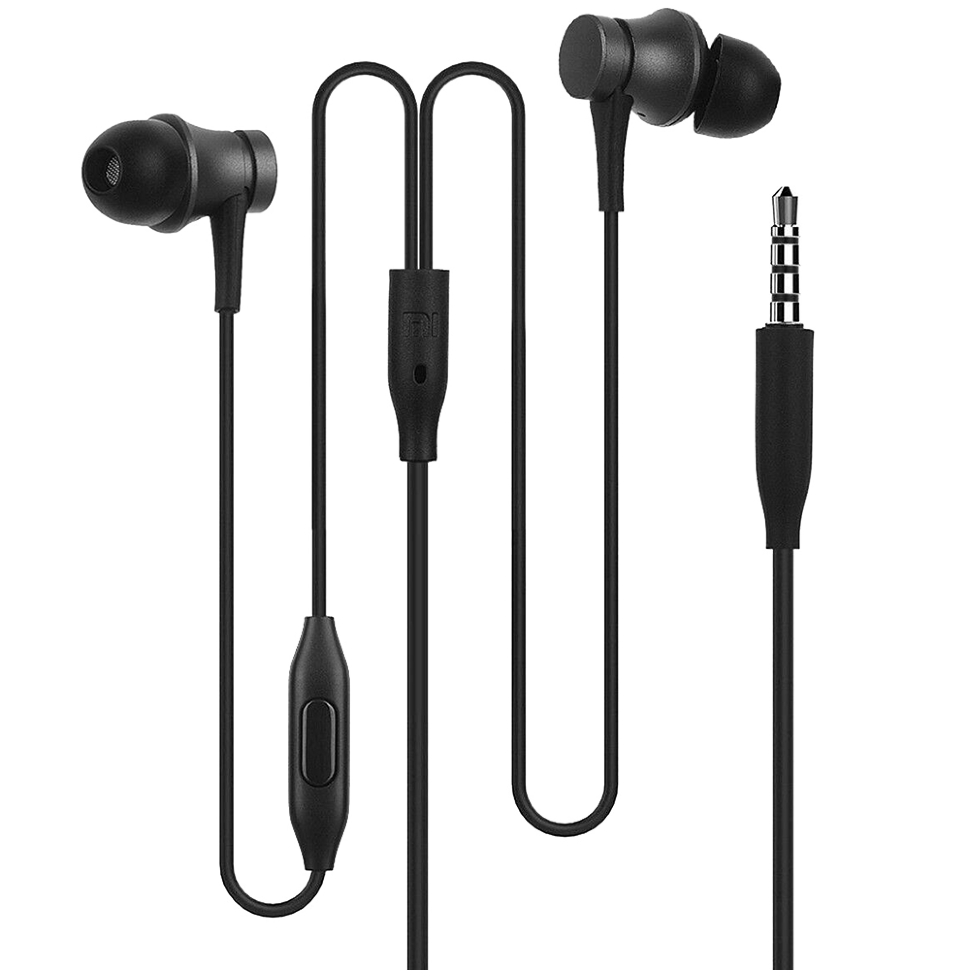 Наушники Xiaomi Mi Piston Fresh Edition Чёрные 