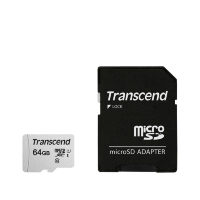Артикул: 27903. Карта памяти Transcend microSDXC 300S 64 Гб UHS-I Class 1 (U1), Class 10