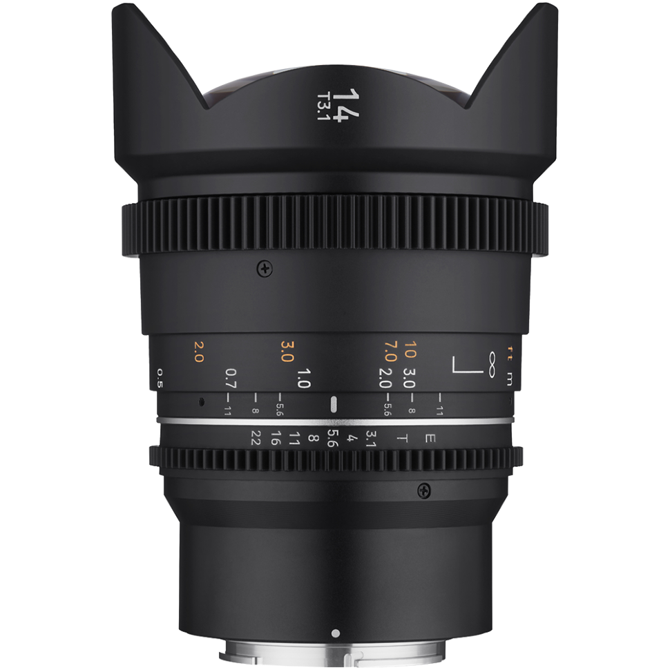 Объектив Samyang 14mm T3.1 VDSLR MK2 E-mount 