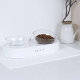 Миска для животных Petkit Adjustable Double Bowl 15° Белая - Изображение 217579