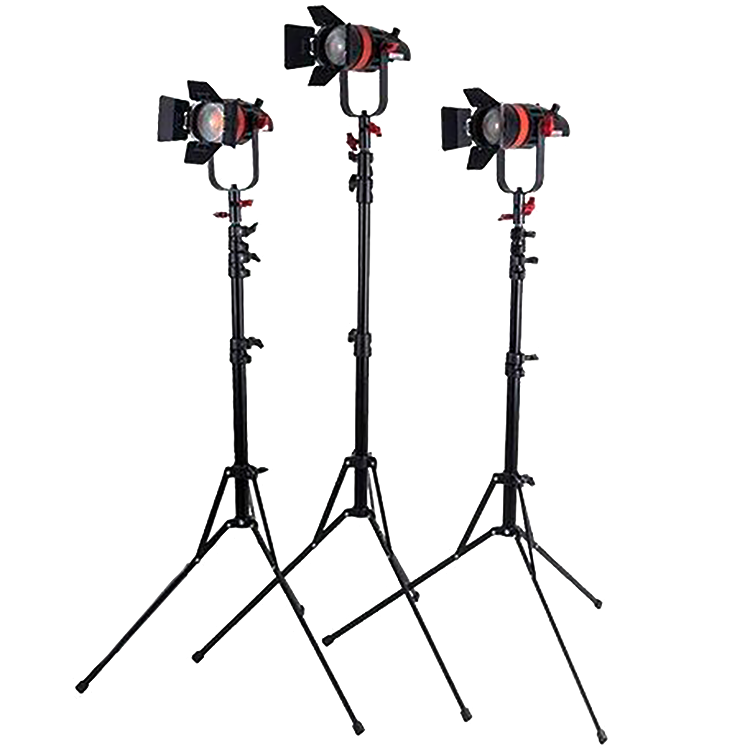 Комплект осветителей CAME-TV Boltzen Q-55W Mark II (3шт + стойки) 