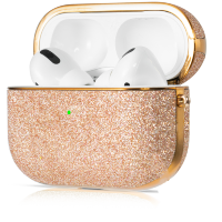 Артикул: 24804. Чехол PQY Bling для Apple AirPods Pro Розовое золото