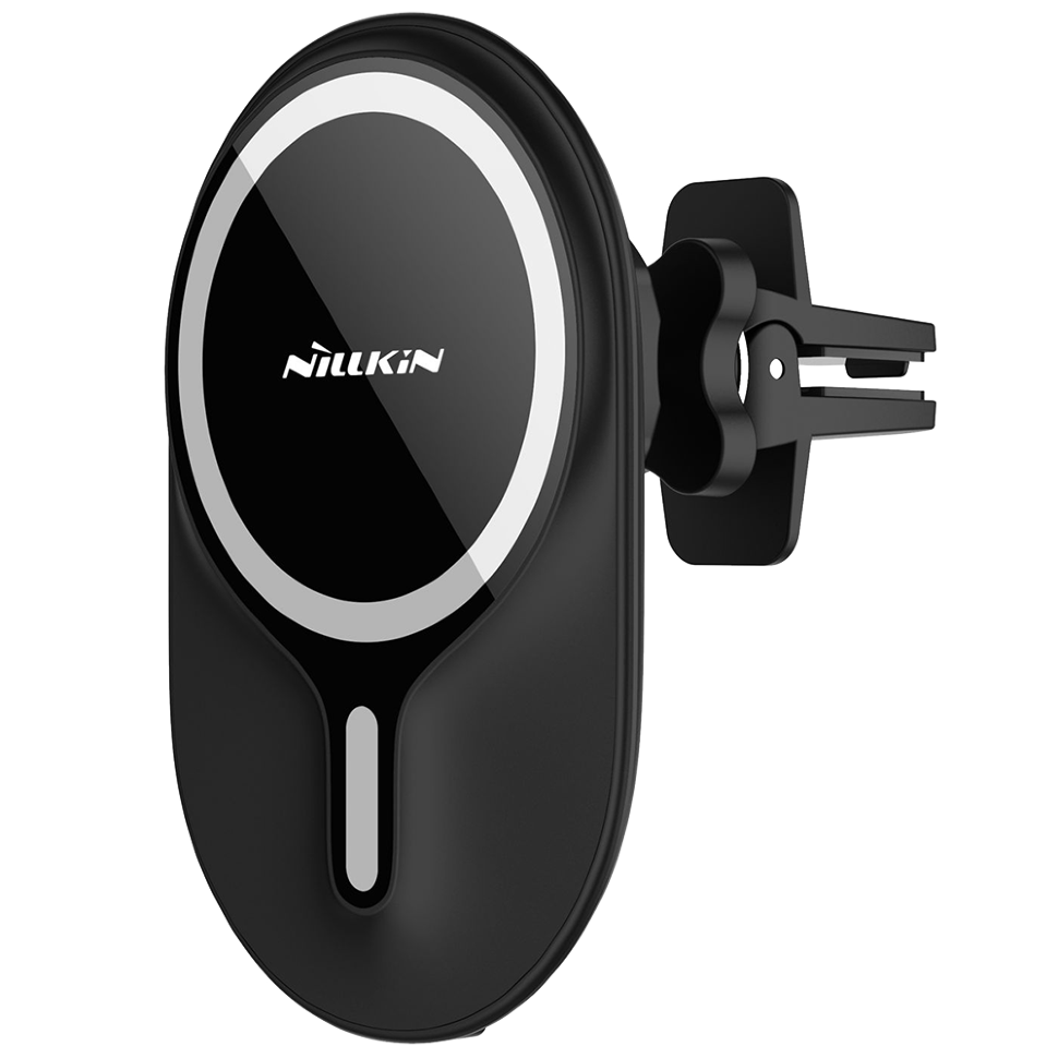 Автодержатель с беспроводной зарядкой Nillkin MagRoad Чёрный 