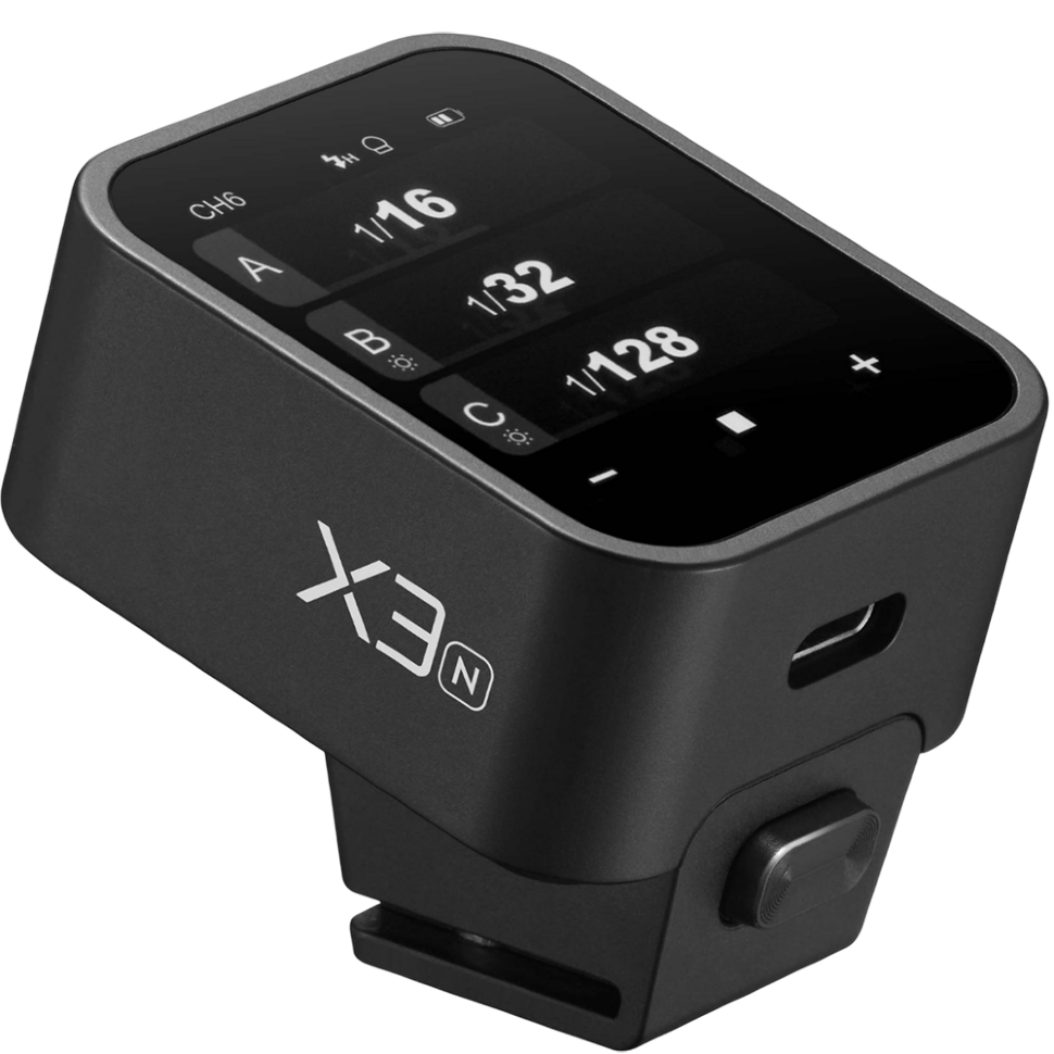 Радиосинхронизатор Godox X3-N i-TTL для Nikon 