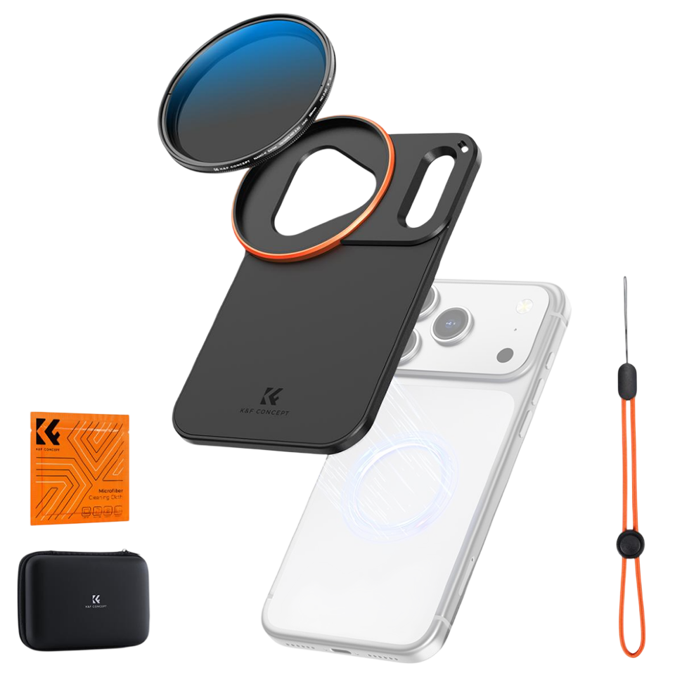 Держатель светофильтра K&amp;F Concept MagSafe CPL для iPhone 17 Pro Max 