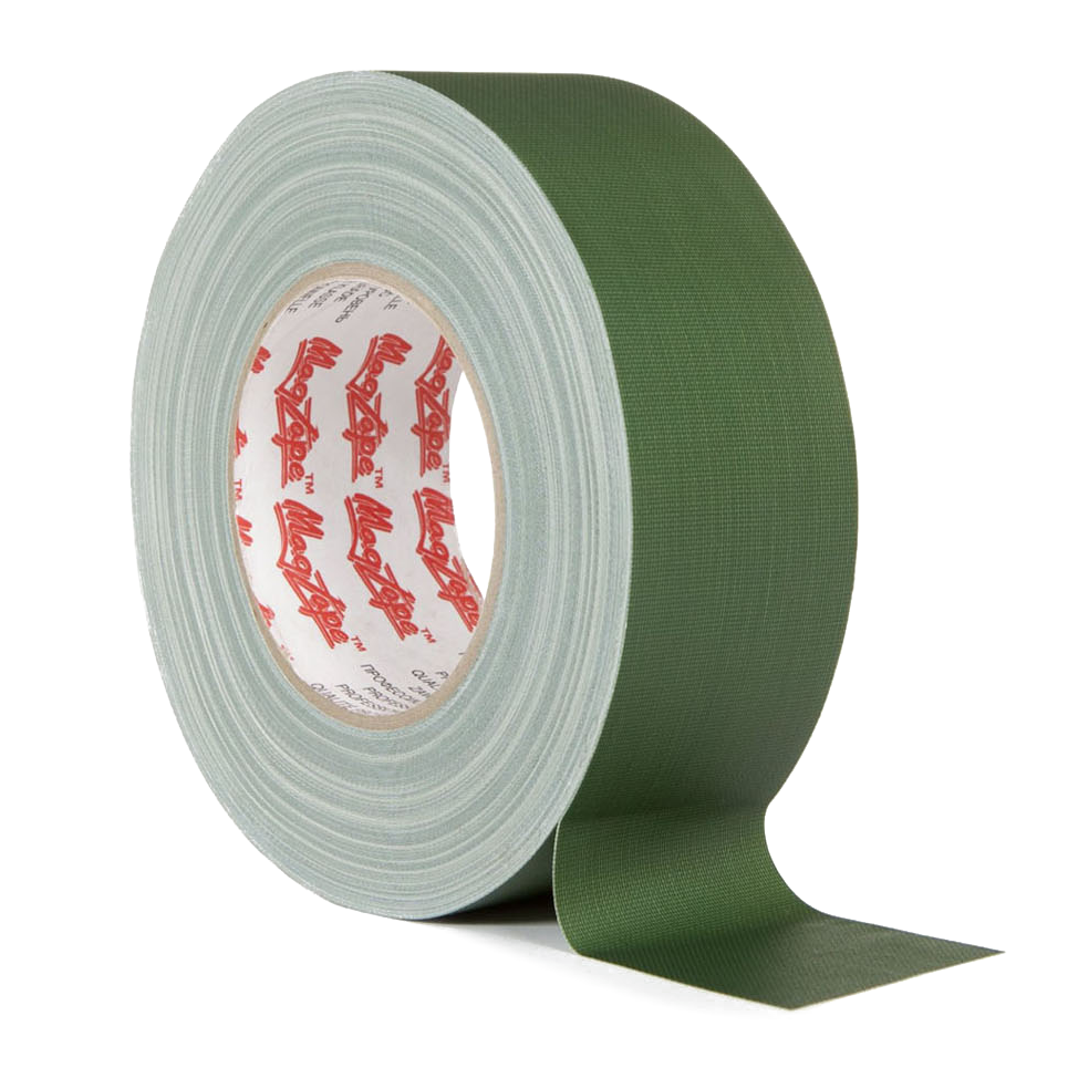 Gaffer tape матовый MagTape Matt 500 50мм Зелёный 