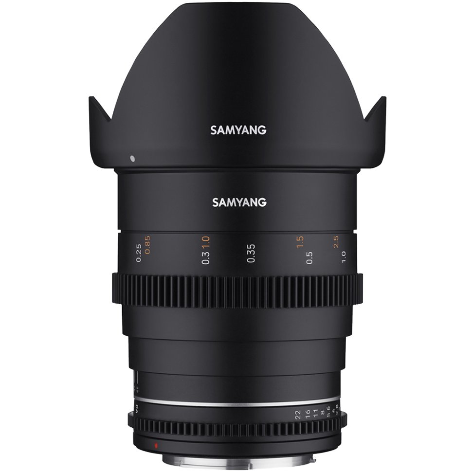 

Объектив Samyang 24mm T1.5 VDSLR MK2 E-mount 24mm T1.5 VD MK2 SONY E