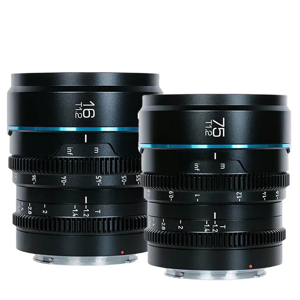 Комплект объективов Sirui NightWalker kit 16/75mm Micro 4/3 Чёрный 