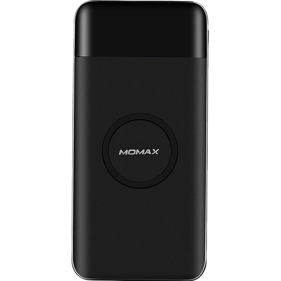 Внешний аккумулятор с беспроводной зарядкой Momax iPower AIR 10000мАч Чёрный 