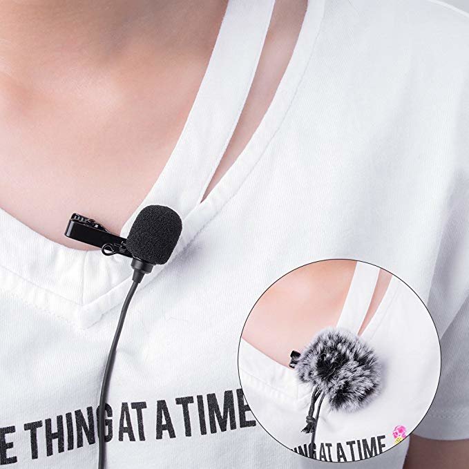 Микрофон петличный CoMica CVM-V02O 18м V02O18m