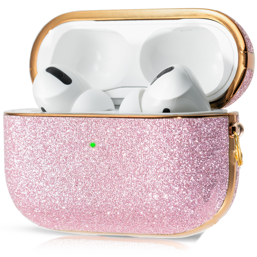 Чехол PQY Bling для Apple AirPods Pro Розовый 