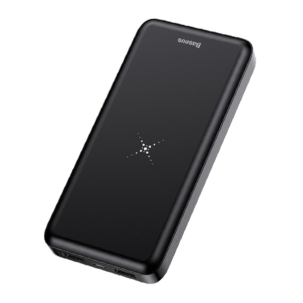 Внешний аккумулятор с беспроводной зарядкой Baseus M36 10000mAh Чёрный 