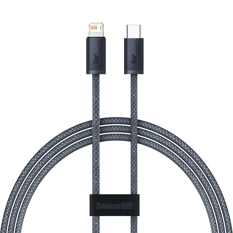 Кабель Baseus Dynamic Type-C - Lightning 20W 1м Серый 