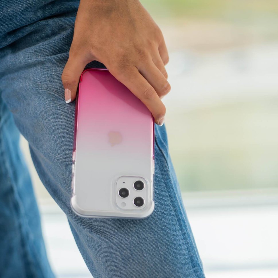 

Чехол Raptic Air для iPhone 12 Pro Max Розовый градиент 491600