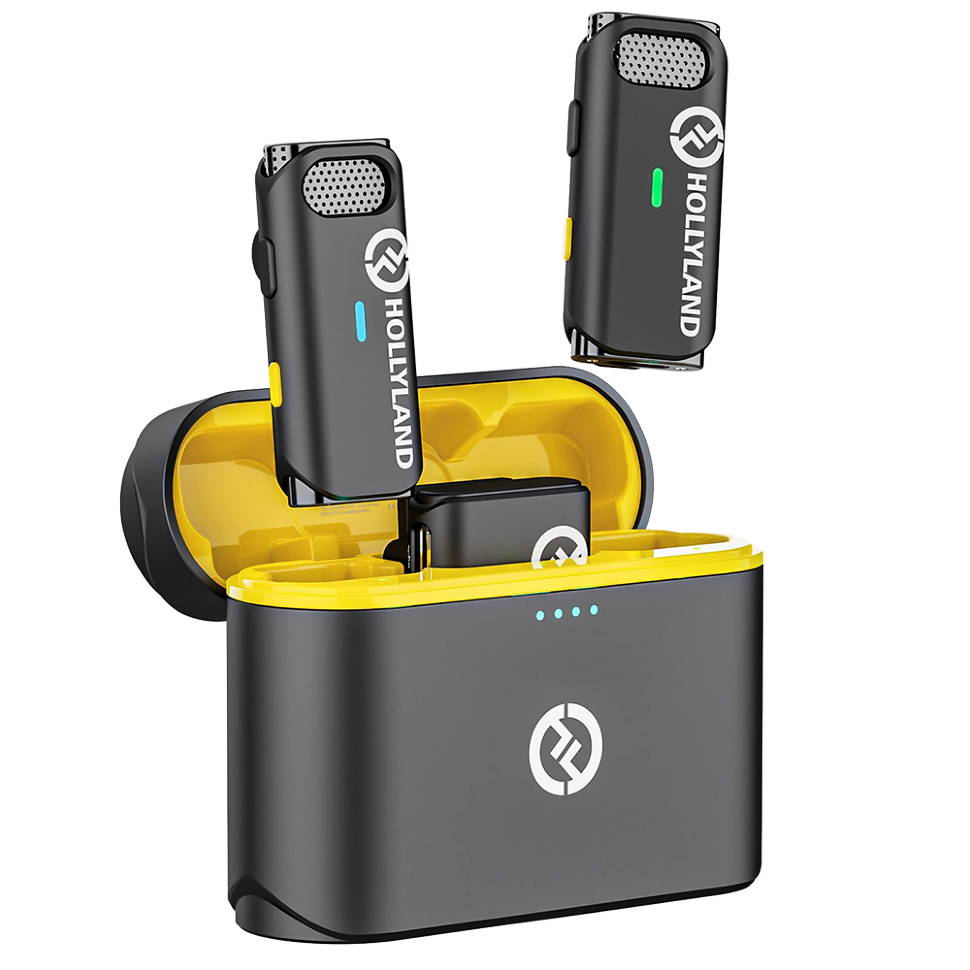 Радиосистема Hollyland Lark C1 Duo Type-C Чёрная (Уцененный кат.Б) 