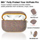 Чехол PQY Bling для Apple AirPods Pro Фиолетовый - Изображение 167120