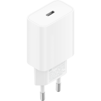 Артикул: 44806. Сетевой адаптер Xiaomi Mi 20W Charger (Type-C) Белый