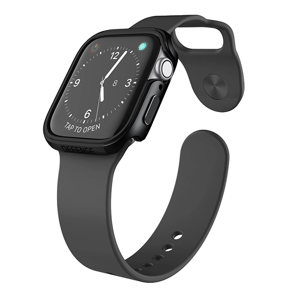 Чехол X-Doria Defense Edge для Apple Watch 44 мм Чёрный 