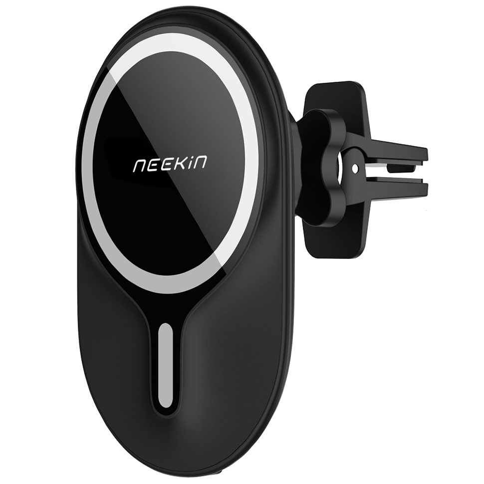 Автодержатель с беспроводной зарядкой Neekin Energy W2 Чёрный 
