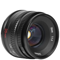 Артикул: 26206. Объектив 7Artisans 35mm F1.4 Mark II APS-C Z-Mount Чёрный
