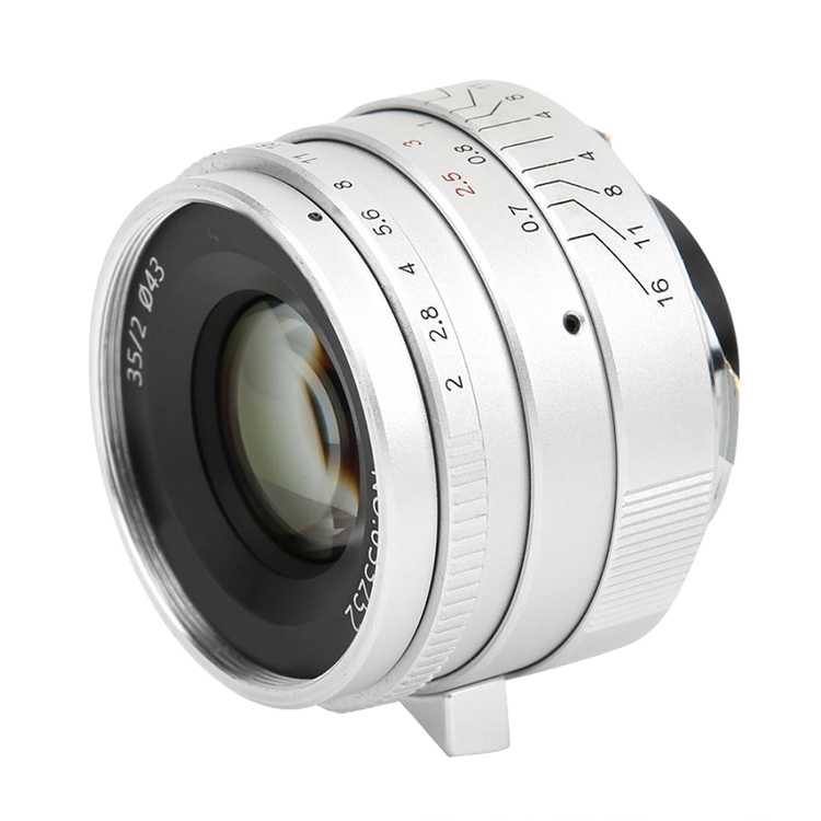

Объектив 7Artisans 35mm F2.0 M-mount Серебро A901S