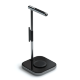 Подставка для наушников с беспроводной зарядкой Satechi 2 in 1 Headphone Stand with Wireless Charger Серая - Изображение 202656