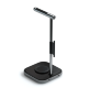 Подставка для наушников с беспроводной зарядкой Satechi 2 in 1 Headphone Stand with Wireless Charger Серая - Изображение 202657