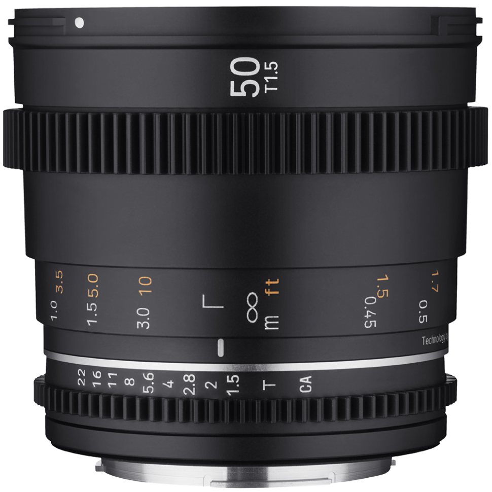 Объектив Samyang 50mm T1.5 VDSLR MK2 EF 