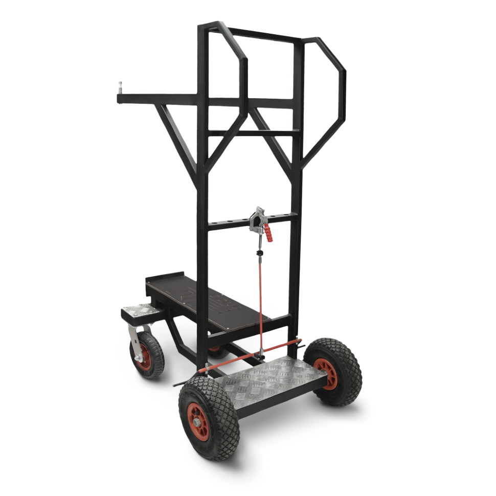 Тележка MovieForce Cruzcastillo для стоек C-Stand Чёрная 