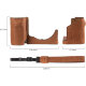 Чехол SmallRig Leather Case Kit для Sony ZV-E10 II Коричневый - Изображение 249396