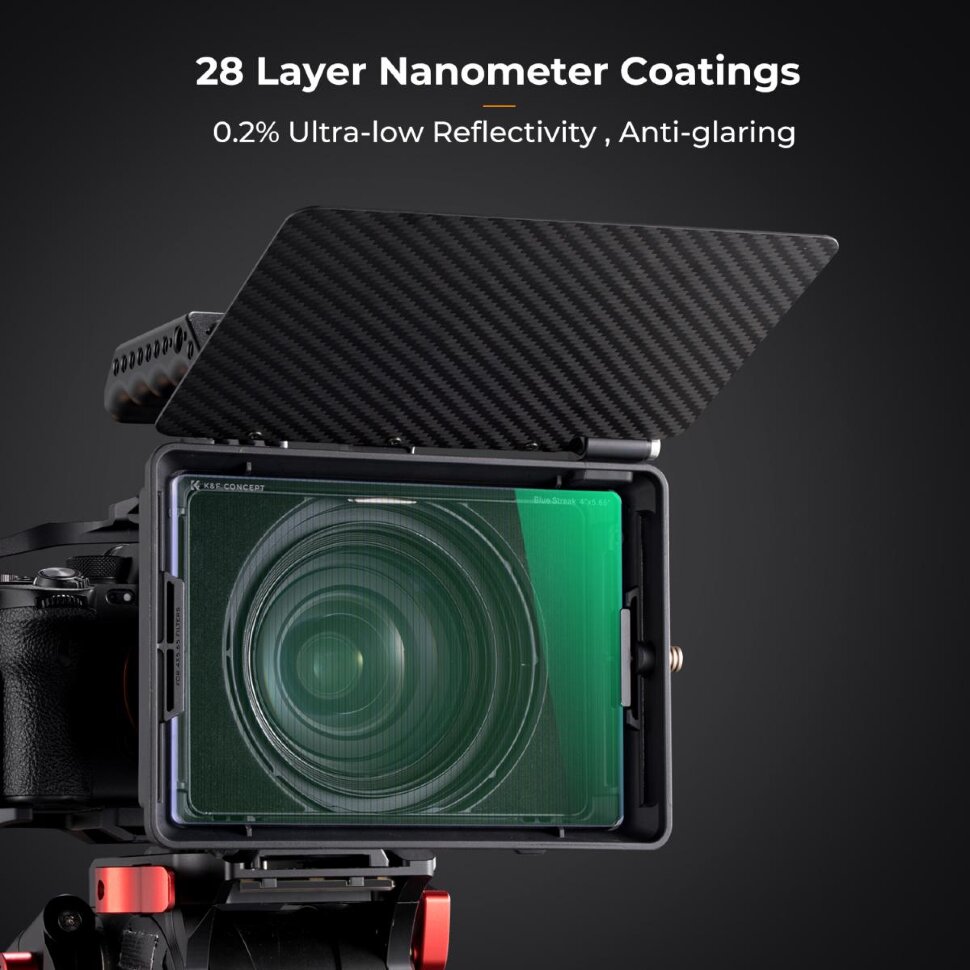 

Светофильтр K&F Concept Nano-X Blue Streak (4x5.65") KF01.2453