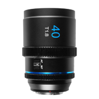 Артикул: 83807. Объектив Sirui 40mm T1.8 1.33x S35 AF Anamorphic X-mount Blue flare