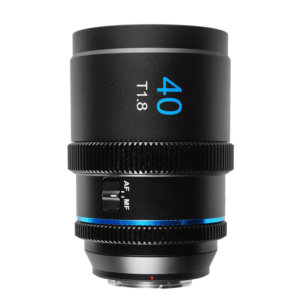 Объектив Sirui 40mm T1.8 1.33x S35 AF Anamorphic X-mount Blue flare 