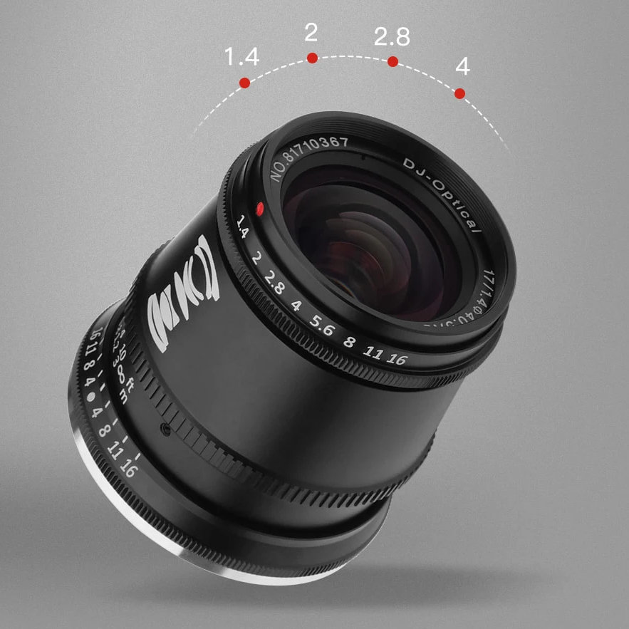 

Объектив TTArtisan 17mm F1.4 Micro 4/3 Чёрный A084B