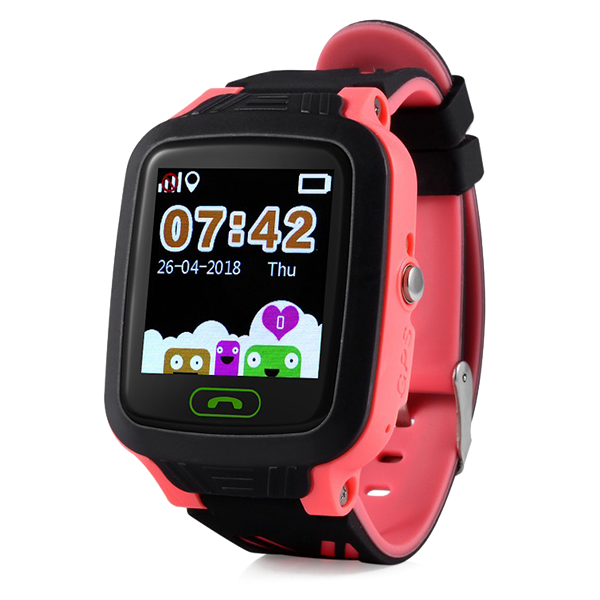 Часы GPS трекер Wonlex GW800 Розовые 
