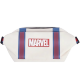 Сумка поясная 90 Points NinetyGo Marvel Casual Crossbody Chest Bag Бежевая - Изображение 225962