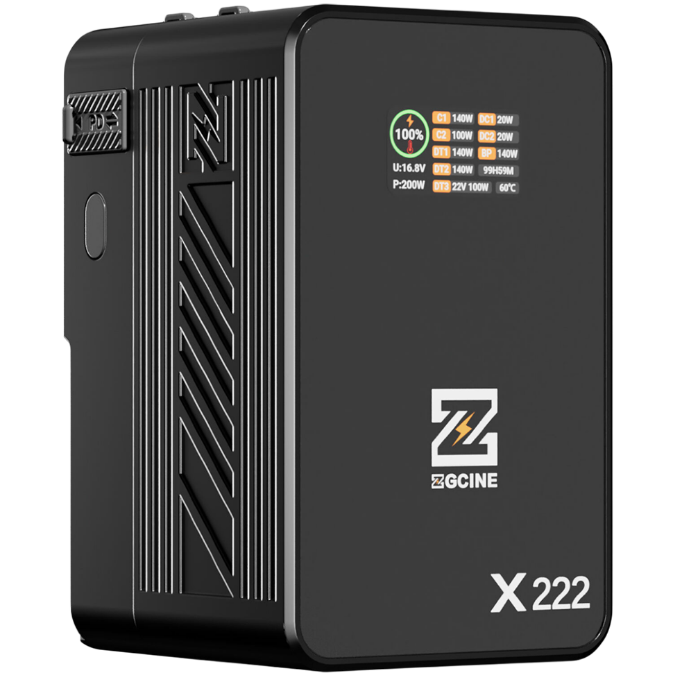 Аккумулятор ZGCine ZG-X222 V-mount Чёрный 