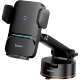 Автодержатель с беспроводной зарядкой Baseus Wisdom 15W (Suction base) Чёрный - Изображение 186665