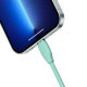 Кабель Baseus Jelly Liquid Type-C - Lightning 20W 1.2м Зеленый - Изображение 193053