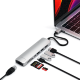 Хаб Satechi Type-C Slim Multiport with Ethernet Adapter Серебро - Изображение 202660