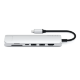 Хаб Satechi Type-C Slim Multiport with Ethernet Adapter Серебро - Изображение 202663