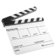 Кинохлопушка GreenBean Clapperboard 03 (белая) - Изображение 134223