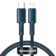 Кабель Baseus High Density Braided Type-C - Lightning PD 20W 1м Синий - Изображение 147906