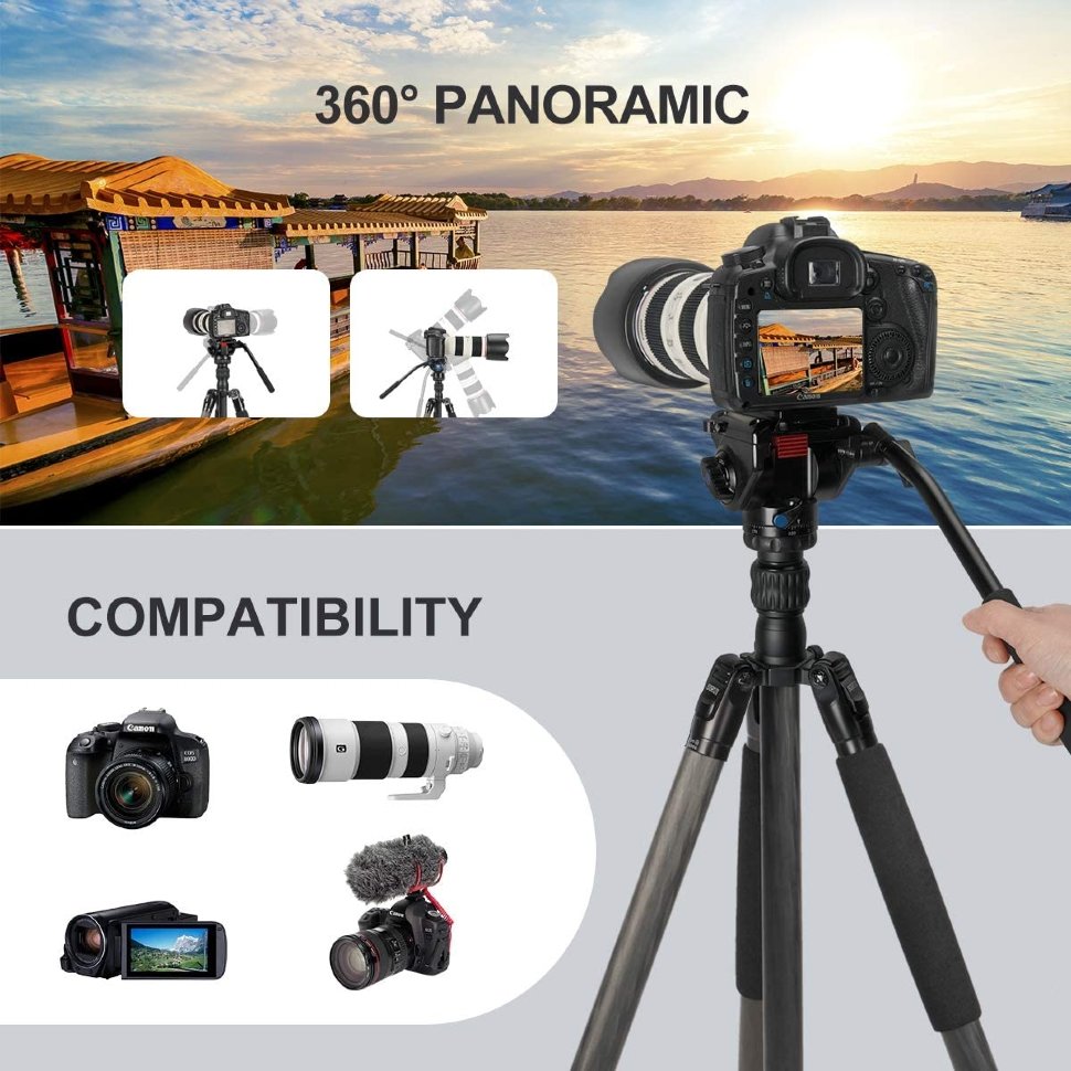 

Штатив Sirui Traveler VC с головой VA-5