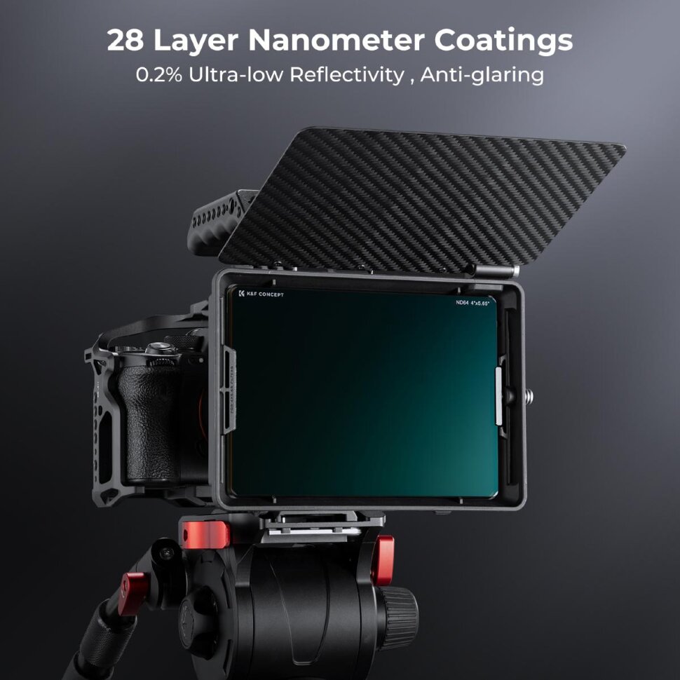 

Комплект светофильтров K&F Concept Nano-X ND8+ND64 (4x5.65") SKU.2079
