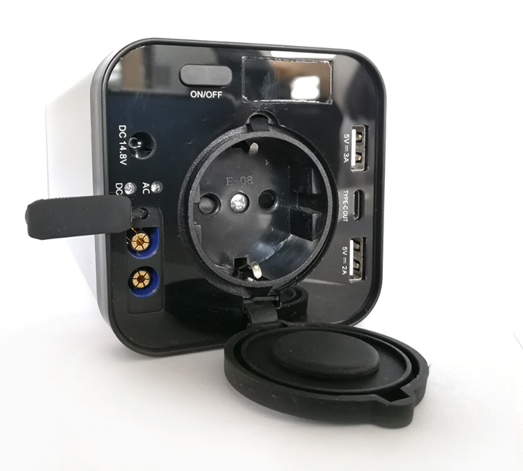 Внешний аккумулятор Delongtop 150Wh AC 220V Серебро UP-200