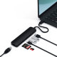 Хаб Satechi Type-C Slim Multiport with Ethernet Adapter Чёрный - Изображение 203234